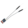 Miniatyrbilde 1 av 2: Mateksys R24-P6V ExpressLRS ELRS 2.4GHz 6CH PWM Vario Mottaker Dobbel Antenne for RC Drone Fly