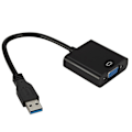 Miniatyrbild 1 av 5: USB 3.0 till VGA-adapter Multi-display Videokonverter HD 1080p Externt Grafikkort
