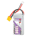 Pikkukuva 2 / 5: Gaoneng GNB 7.6V 1300mAh 60C 2S LiPo Akku XT30 / XT60 -liittimellä RC-droneen