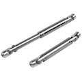 Miniatyrbilde 3 av 5: 2 stk. Titanfargede Universelle Aluminium Scx0016 Drivaksel for Axial Scx10 Elektrisk 4wd for Rc1:10