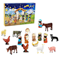 Miniatyrbilde 1 av 5: Kristent Adventskalender Religiøs Julekrybbekalender Julekrybbe Sett Juleadventskalender for Barn Gutt