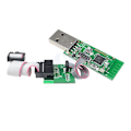 Pikkukuva 5 / 5: CC2531 Zigbee-emulaattori CC-Debugger USB-ohjelmoija CC2531 CC2540 Sniffer Bluetooth-moduuli liittimellä latauskaapeli