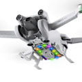 Miniatyrbilde 3 av 4: STARTRC LED Nattfly Høydejusterbart Sammenleggbart Landingsunderstell med Blinklys for DJI Mini 3 PRO