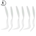 Pikkukuva 1 / 5: 11 cm Pehmeät Muoviset Tekokalat, Madot, Syötit, Kalastustarvikkeet - 6 kpl (Luminoiva)
