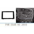 Miniatyrbilde 4 av 5: Bilstereo Radio Fascia Dash Panel 2 Din Ramme Trim Kit for SAAB 9-3 2007-2011