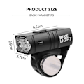 Miniatyrbilde 3 av 4: Sykkellys, USB-oppladbar sykkelhodelykt 2000 Lumen Super Lys Sykkel Foran