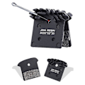 Miniatyrbilde 4 av 5: 2x Sykkel Harpiks Skivebremseklosser Ice Tech Sykkel Hydraulisk Kjøling Bremser Kloss J02a For Slx Deore Xtr