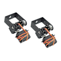 Pikkukuva 1 / 5: 2x Servo-teline 2 Dof Kit Gimbal W/ 2 Mg996 Servo RC-robotille ja älyautolle