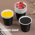 Miniatyrbilde 4 av 5: [100 Pakke] 3 Oz Papirkopper, Engangsbaderomkopper, Små Munnskyllikopper, Mini Espresso Kopper, 3oz Engangs Papirkopp For Fest, Piknik, Kontor, An