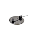 Pikkukuva 3 / 5: 2x10 kpl 25 mm:n Brooch-tyhjiä, Cabochon-kehystyksiä, Merkkien Tekoon, Musta