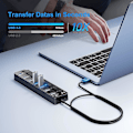 Pikkukuva 4 / 5: 7 Portin USB-keskitin Jakaja Hub USB 3.0 Adapteri Useita Portteja Adapteri SES:n ja S:n kanssa