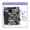 Miniatyrbild 2 av 5: H55 Moderkort LGA1156 Stöder I3 530 I5 760 Serie CPU DDR3 Minne Datormoderkort Med Sat