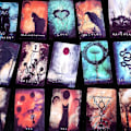 Miniatyrbild 4 av 5: Spirits Shadows Oracle Deck-kort Tarotkort Oracle-kort