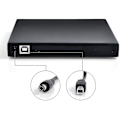 Pikkukuva 5 / 5: Ulkoinen DVD-asema CD-polttimella (yhdistelmä), USB-liitäntä