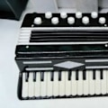 Miniatyrbillede 4 af 5: Miniature Accordion Mini Musik Instrument Accordion Fint Musik Instrument Ferie Dekoration