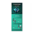 Miniatyrbilde 4 av 5: SSD-kabinett M.2 NVMe/SATA, kabinett for USB-C PCIe M2 SSD, USB 3.2 N2 10 Gbps for 2230 2242
