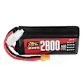 Miniatyrbilde 1 av 5: ZOP Power 7.4V 2800mAh 25C 2S LiPo Batteri Med XT30 Plugg for RC Drone