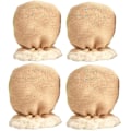 Miniatyrbilde 2 av 4: Babyvotter med Sherpa-fôr i fleece, 0-24 måneder, vinter