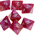 Pikkukuva 5 / 5: 8-sivuinen D8 Polyhedral Noppa Dungeons & Dragons Dnd Pöytäpelille