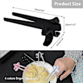 Miniatyrbillede 2 af 5: 4 stk Genanvendelige Lazy Auxiliary Finger Spisepinde til Gamere - Snack Finger Spisepinde Gave