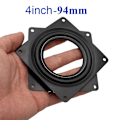 Miniatyrbilde 3 av 5: 2 3 4 Svingplater i 360 grader Roterende Lager Metall Rullelager Dreieskive Stativ Møbel Hardware Dreieskive