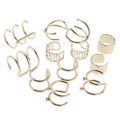 Miniatyrbilde 3 av 4: 2x Ørepynt Pierced Rose Gold