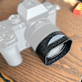 Pikkukuva 2 / 4: Neliömäinen Metalli Bajonetti Objektiivipeite Fuji XC35F2/XF35F2/XF23F:lle