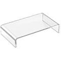 Miniatyrbillede 1 af 3: Klar Akryl Monitorskærm Stativ Transparent Monitor Forhøjningsskammel Til Computer Bærbar