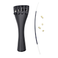 Pikkukuva 5 / 5: Viulun/viulun tailpiece+tailgut F3/4 4/4 Viulu Viulun osat Tarvikkeet