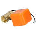 Miniatyrbillede 2 af 5: 2-vejs elektrisk kugleventil 2-trådet messingmotoriseret mekanisk udstyr DC12/24V DN25