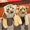 Miniatyrbild 4 av 5: Gepard Plyschdjur Leopards Nalle Leksaker Present Till Flickor Pojkar