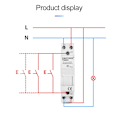 Miniatyrbild 5 av 5: Tm609 Wifi Smart Timer Switch Tuya App Fjärrkontroll Trådlös Nedräkningstidströmbrytare Hem Trappa