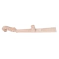 Miniatyrbilde 5 av 5: Elegant Fiolinhals i Massivt Tre med Gripebrett for 4/4 Fiolin DIY-deler