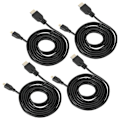 Pikkukuva 3 / 5: 4 kpl Micro HDMI - HDMI -kaapelia 1,5 metriä HD-videolankaa Raspberry Pi 4B:lle