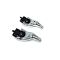 Miniatyrbilde 4 av 5: Magyfosia Chrome Silver Mach 3 Razorhodetilkobling Kompatibel DIY Barberingshåndtak Holder og 3-lags Skjeggbladadapter