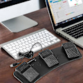 Miniatyrbillede 4 af 5: Fs3-p Usb Tripelfodpedal Kontrol Keyboard Mus Pc Spil Plast