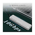 Miniatyrbilde 3 av 5: SSD-kabinett M.2 NVMe/SATA, kabinett for USB-C PCIe M2 SSD, USB 3.2 N2 10 Gbps for 2230 2242