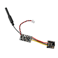Miniatyrbild 1 av 5: LST RC Micr VTX Kamera FPV AIO 5.8G 25MW 40CH Sändare LST-S4 FPV Kamera Med OSD Delar För Racing
