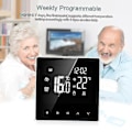 Miniatyrbilde 5 av 5: Wi-Fi Smart Termostat Digital Temperaturregulator Tuya App-kontroll LCD-skjerm Berøringsskjerm Ukentlig Programmerbar Elektrisk Gulvvarme Termostat For