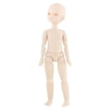 Miniatyrbillede 1 af 5: Ob28cm 1/6 Leddelt Ledede Umalet Dukke Kropsdele DIY Legetøj Fuld Krop