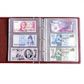 Miniatyrbild 1 av 5: 2 st Albumark Albumsidor Fickor Pengar Sedel Valutahållare Pvc Samling