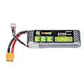 Pikkukuva 2 / 4: LION Power 7.4V 2200mAh 60C 2S Lipo Akku XT60 Liittimellä RC-autoon