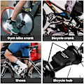 Miniatyrbild 2 av 5: V4 Cykelrytmsensor, Bluetooth/ANT+ Cykelrytmsensor IP67 Vattentät för Elite Cykelcomputer