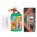 Miniatyrbild 3 av 3: GAONENG GNB 14.8V 700mAh 120C 4S LiPo Batteri XT30 Kontakt för Cinelog25 V2 2.5 till 4 Tum RC FPV Racing