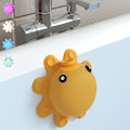 Miniatyrbillede 1 af 4: Badekar Overløbsdæksel - Silikon Badekar Overløbsdæksel, Badekar Overløbsdæksel Med Sugeskål, Badeværelsestilbehør, Gul