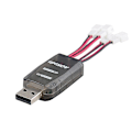 Miniatyrbillede 2 af 5: AOKoda CX405 4CH Micro USB Batterioplader Til 1S E010 Tiny Whoop Lipo LiHV Batteri