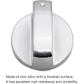 Miniatyrbilde 3 av 4: 6 stk Universelle Metallkontrollknapper Gasskomfyrknapper 6mm Universelle Kontrollknapper Komfyrknapper For Gass