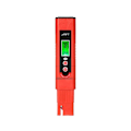 Miniatyrbild 1 av 5: PH-mätare, tre-färgad LCD-display PH-penna Automatisk ATC-funktion 0-14 PH-mätområde för hushåll