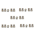 Miniatyrbillede 1 af 5: 5 stk. Mesh Coil Z1 0.4ohm Coil til Zeus Sub Coils Udskiftning