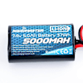 Pikkukuva 2 / 4: RadioMaster 2S 7.4V 37Wh 5000mah Li-ion Akku JST-XH & XT30 -liittimellä GX12 MT12 TX16S TX12S MKII Tr -lähettimille